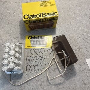 Vtg Clairol Basic Instant Hair setter  Tested And Working New Open Box